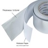 CHUANGSEED Adhesive Aluminum Foil Fiberglass Heat Shield Tape 3in x