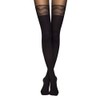 Conte Tights with Stocking Imitation & Lace Panties Pattern Opaque