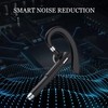Wireless Earphone Ear-Hook Headphone Boom Mic Compatible with Motorola Moto