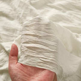 5 Yards Beige Chiffon Fabric 74" Wide Decorations Chiffon Fabric, Soft and Skin Friendly Thickened Drapery Fabric by The Yard for Weddings, Costumes, Tablecloths, and Parties