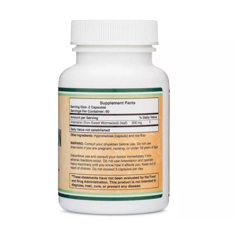 Doctor's Best Doublewood, Artemisinin, 100 mg (200 mg per serving),