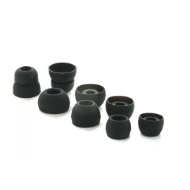 Powerbeats New 4 Pairs Replacement Eartips for Powerbeats 2 Wireless Beats by dr dre(Black)