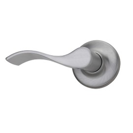 Weiser Belmont Satin Chrome Door Handle, Left-Handed Half Dummy Lever, Non-turning Interior Door Handles for Wardrobe, Closet Door & French Doors,Cabinet Handle/Cupboard Handles,Traditional Home Décor