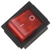 Red Light 4 Pin DPST ON/Off Snap in Rocker Switch