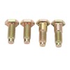 4PCS Car Seat Belt Bolts High Strength 13/16in Head Reliable