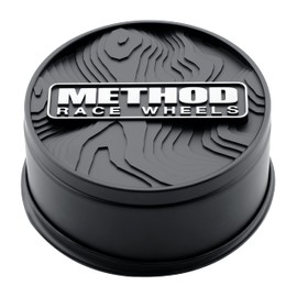 Method Race Wheels Center Cap, TOPO, Black
