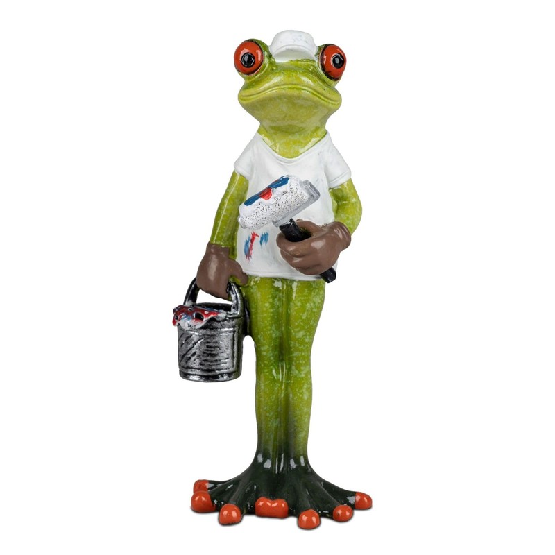 formano Set of 2 Frog Pair Craftsmen and Painter Funny