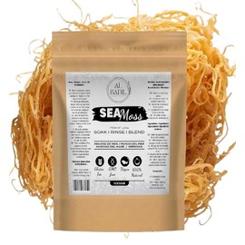 Goldenes Meermoos, wild, Superfood, 100 % natürlich, Golden Sea Moss: Die magische Zutat für ein gesundes und ausgewogenes Leben (100 g)