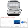 Jiusion Hard Travel Storage Carrying Case Include Carabiner and Strap