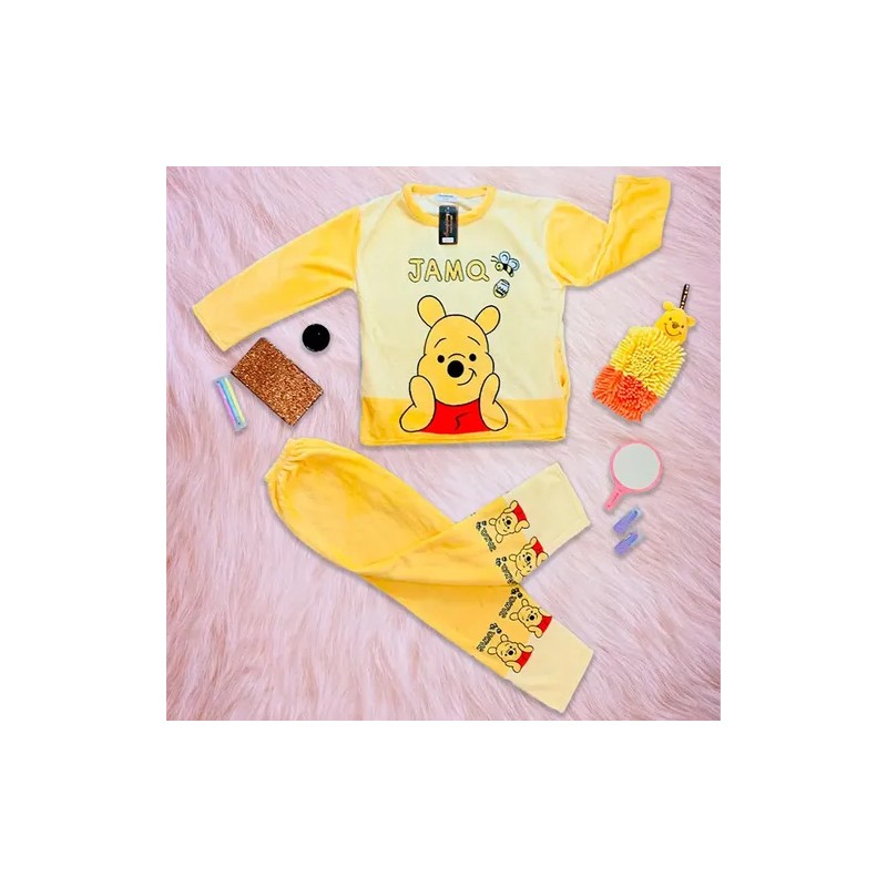 Pijama Afelpada Dama De Caricaturas Personajes Peluche Moda