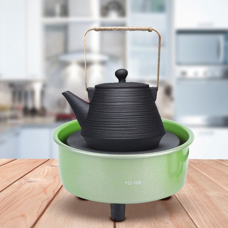 Mini Portable Electric Multifunctional Home Heater Stove Hot Plate (Green)