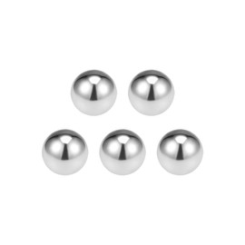 sourcing map 12mm Bearing Balls 304 Stainless Steel G100 Precision Balls 10pcs