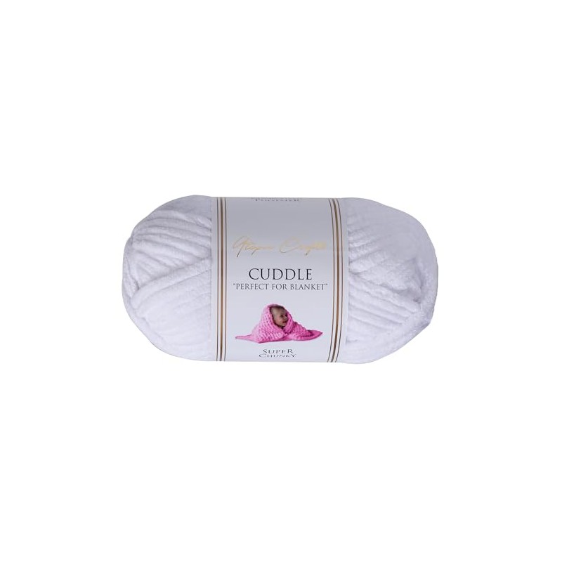 Utopia Crafts Cuddle Super Chunky Chenille Soft Yarn for Knitting