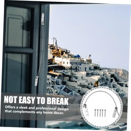 STOBAZA 3pcs Boy Girl Window Lock Safety Cable Steel and Easy Installation Window Guard for Family Security Prevents for Home Use