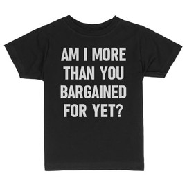 More Than You Bargained for Pop Punk Toddler Kids T-Shirt 3T Black