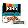 Kind Zero Added Sugar Healthy Snacks Bars, Dark Chocolate Nuts