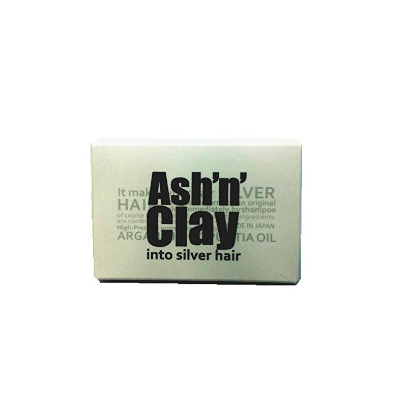 Ash Clay Silver 100gAC silver hair wax S hair dressing,