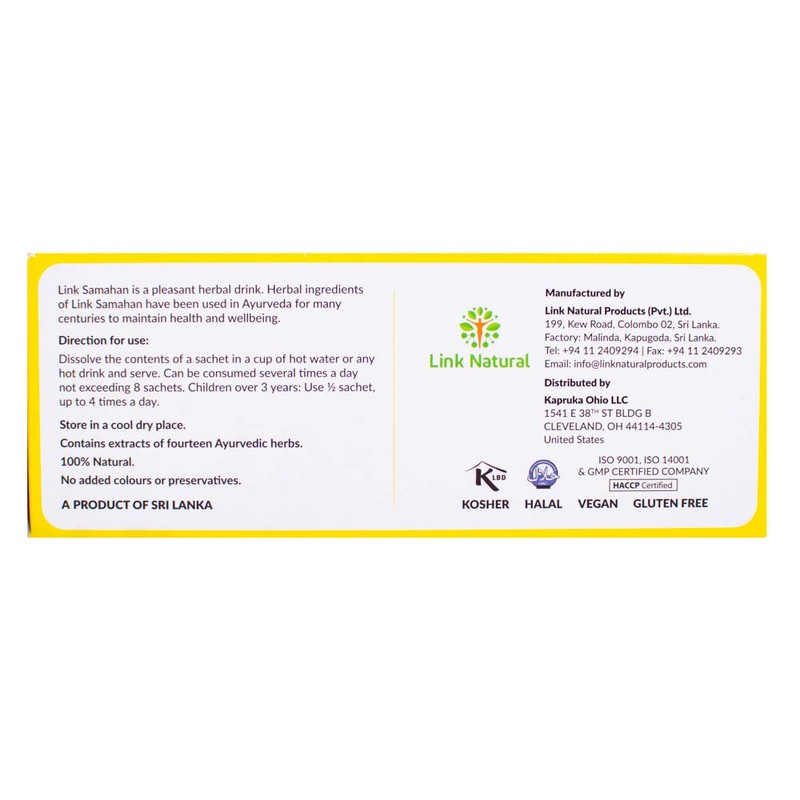 Samahan tea x 100 sachets (shipped directly from Sri Lanka)