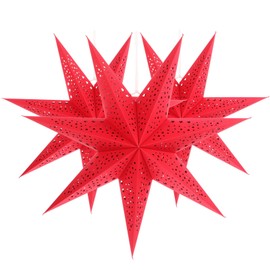 Gadpiparty 3pcs Star Pendant Lampshade Hanging Star Ceiling Shade for Christmas Party Decorations Elegant Design for Home Office and Festivals