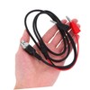 Ipetboom Rotatable Dual Banana Plug Test with Pure Copper Cable