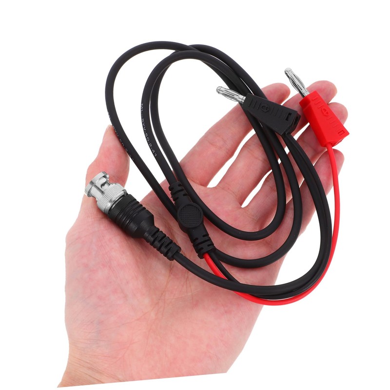 Ipetboom Rotatable Dual Banana Plug Test with Pure Copper Cable