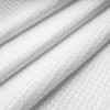 N&Y HOME Stall Waffle Weave Shower Curtain with Snap-in Liner