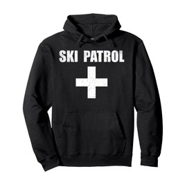 Ski Patrol Skiing First Aid Winter Hoodie Pullover Hoodie