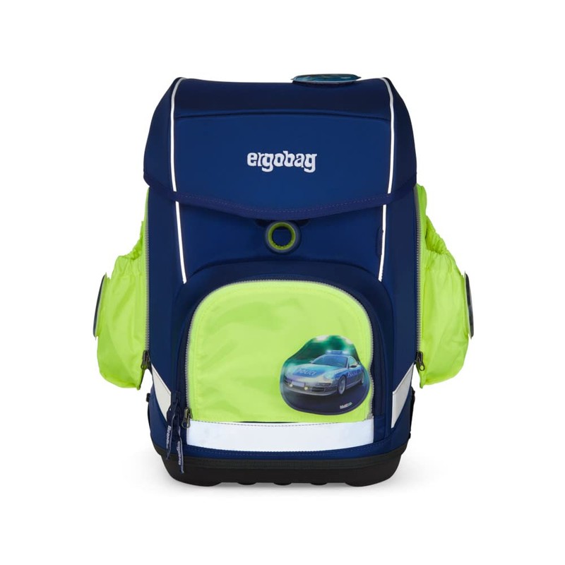 ergobag Pack Side Pockets Zip Set Visibility Set with Side