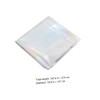 Vaguelly 3 pcs Iridescent Rectangle Tablecloths Rainbow Table Covers for