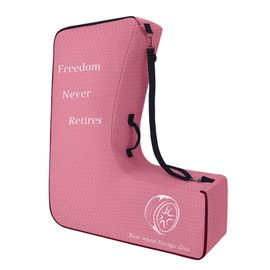 Carbon Ultralight Rollator Walker Travel Bag，Packing Bag-Ultralight, Durable, Portable ，Adjustable Shoulder & Hand Straps | Fits All Models for Carbon Fiber Walker,Carbon Rollator Accessory (Pink)