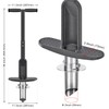 Grass Plugger Tool with Adjustable Digging Depth from 3 to