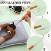 FGXY Felting Wool Needle Felting Starter Kit, 12 Cat and