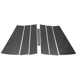 TUCKBOLD Door Pillar Window Trim for Honda Odyssey 2018-2023 Front Rear Left Right Anti Scratch Sticker Pillar Posts Cover Carbon Fiber Pattern 8 Pcs