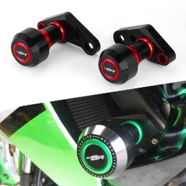 MotorCycle Frame Sliders Fit For Ninja ZX-6R 2024 2025 | zx6r falling Protection ninja zx-6r Anti Collision 2024 zx6r Accessories Frame Sliders 2025 zx6r Accessory RD