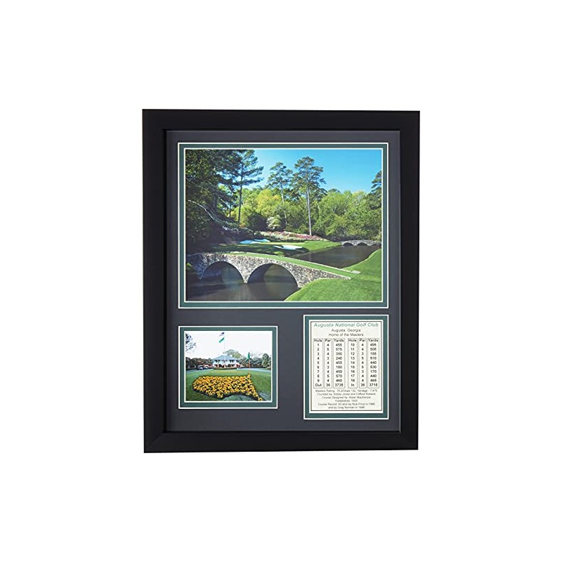 Augusta National Golf Course | 12"x15" Framed Photo Collage |