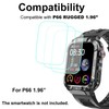 smaate Tempered Glass Screen Protector Compatible with Hvlgmrc P66 1.96