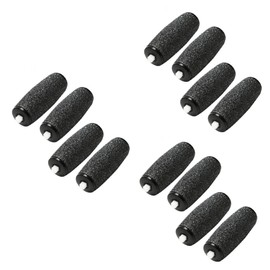 Healvian 12pcs Electronic Foot File Replacement Rollers Extra Coarse Pedicure Refills for Wet Dry Use Compatible Brands Gentle Foot Care for Men Women