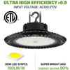 BFT LED High Bay Light 240W UFO 5000K 36,000LM,1-10V Dimmable,1000W
