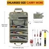 Anttctig Tool Bags, Heavy Duty Tool Roll Up Bag for