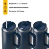RTIC 64 oz Ceramic Lined Insulated Road Trip Tumbler, Leak-Resistant