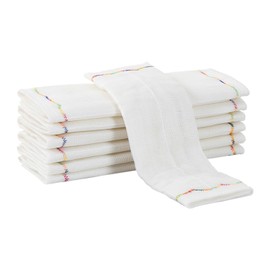 Dish Towel, Gauze Zookin, Dish Wipe, Kitchen Cloth, Thick Cotton Towel, Super Absorbent Kitchen Towel, Table Cloth, Dish Towel, Dish Cloth, Mosquito Net Fabric, Sink Cleaning Supplies (Color Wave