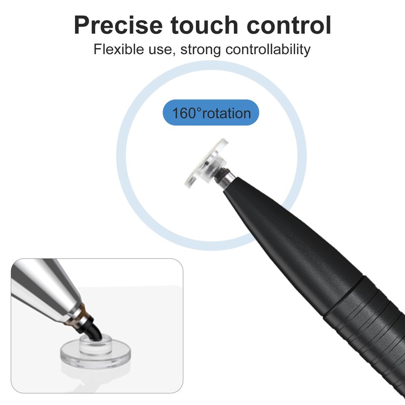 24 pcs Stylus Replacement Tips, High-Precision Stylus Tips, Universal Silicone