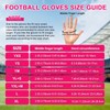 RIGWARL Football Gloves Men, Youth & Adult Football Gloves, Performance