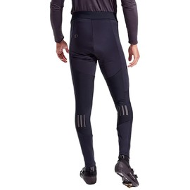 PEARL IZUMI Men's Cycling Tights, Insulated & High-Stretch Fabric, AmFIB, Water & Wind-Protection with Safety Elements, Black, Large