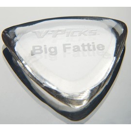 V-Picks™ Big Fattie Guitar and Mandolin Picks 5.85 mm Crystal Clear