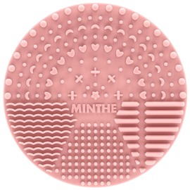 MINTHE™ Makeup Brush Cleaner Mat | 2 Pack | Silicone Make up Cleaning Pad