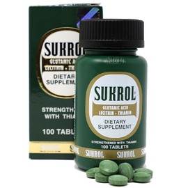 Sukrol Dietary Suppliment - Suplemento dietético Sukrol 100 tabletas