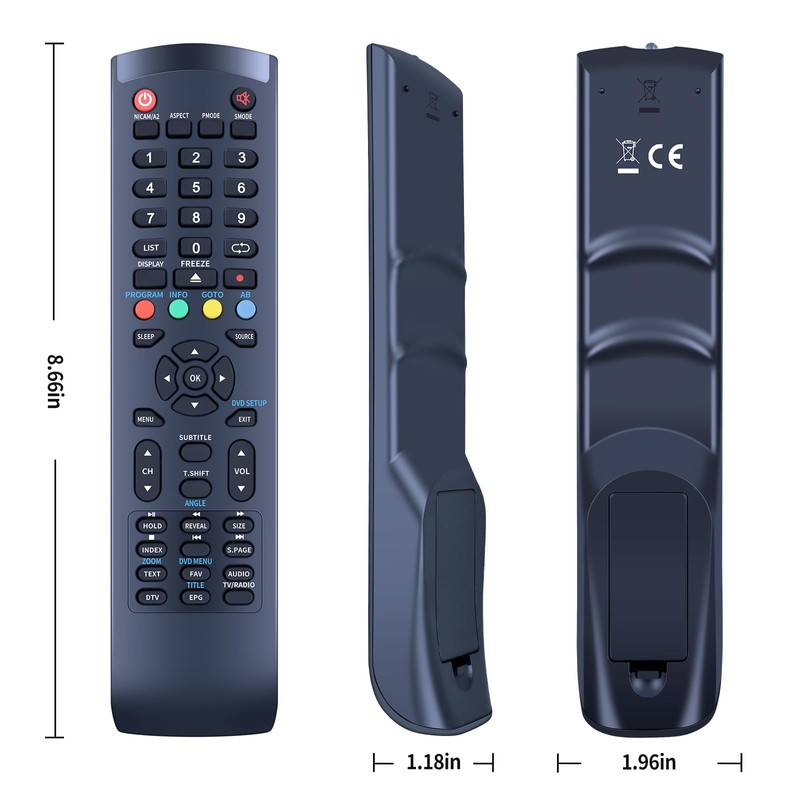 GOUYESHO Replacement Remote Control for Dyon Enter 20 Pro, 32