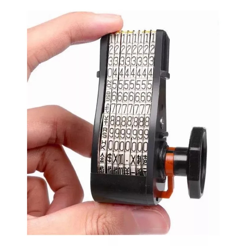 Unbranded 8 Digitos Etiquetadora Metalica Para Precios Caducidad Lotes