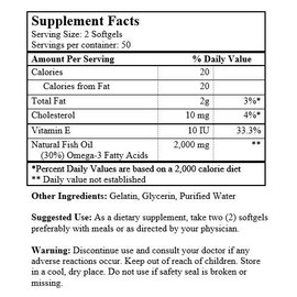 4 bottles Golden Omega 3, EPA DHA Deep Sea Fish Oil, 200x4=800 softgels